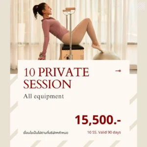 Private Pilates 10 Sessions (1 Hour/Session)